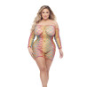 TASTE THE RAINBOW DRESS & SLEEVES, QS