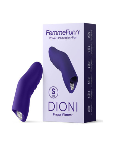 Ergonomiczny wibrator na palec FemmeFunn Dioni Small