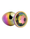Duża wtyczka analna Gleaming Love Multicolor - Sklep erotyczny Intymnosc24.pl