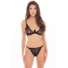 STAYING IN 2PC SET BLACK, M/L