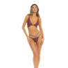 LUREX DREAMS 2PC SET BURGUNDY, M/L