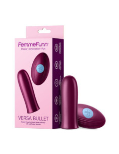 FEMMEFUNN VERSA BULLET WITH REMOTE DARK FUCHSIA