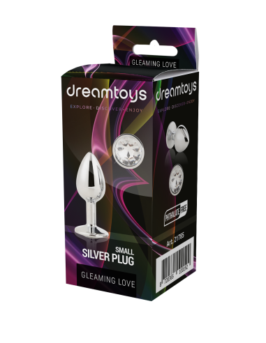 GLEAMING LOVE SILVER PLUG SMALL