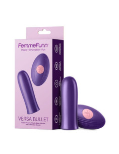 FEMMEFUNN VERSA BULLET WITH REMOTE DARK PURPLE