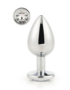 GLEAMING LOVE SILVER PLUG LARGE