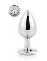 GLEAMING LOVE SILVER PLUG LARGE