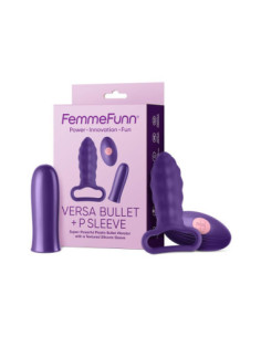 FEMMEFUNN VERSA BULLET WITH P SLEEVE DARK PURPLE