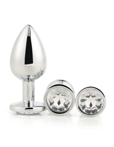GLEAMING LOVE SILVER PLUG SET
