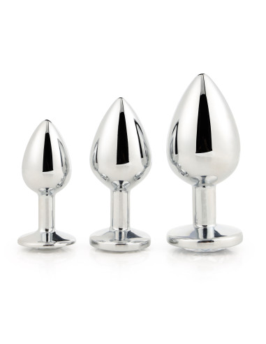 GLEAMING LOVE SILVER PLUG SET