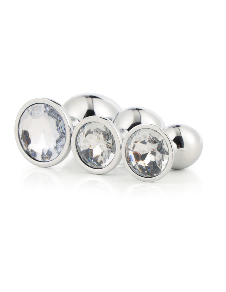 GLEAMING LOVE SILVER PLUG SET