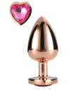 GLEAMING LOVE ROSE GOLD PLUG SMALL