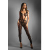 CHASE THE FEELING BODYSTOCKING WITH CUT-OUT BODICE BLACK, OS