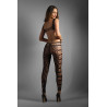 CHASE THE FEELING BODYSTOCKING WITH CUT-OUT BODICE BLACK, OS
