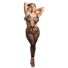 CHASE THE FEELING BODYSTOCKING WITH CUT-OUT BODICE BLACK, QS