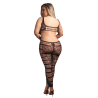 CHASE THE FEELING BODYSTOCKING WITH CUT-OUT BODICE BLACK, QS