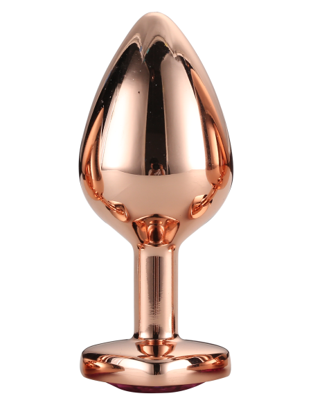 GLEAMING LOVE ROSE GOLD PLUG MEDIUM