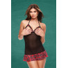 SHOW ME SCHOOLGIRL CHEMISE, M/L
