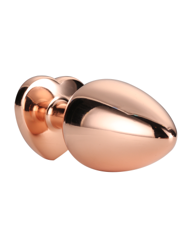 GLEAMING LOVE ROSE GOLD PLUG LARGE