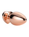 GLEAMING LOVE ROSE GOLD PLUG LARGE