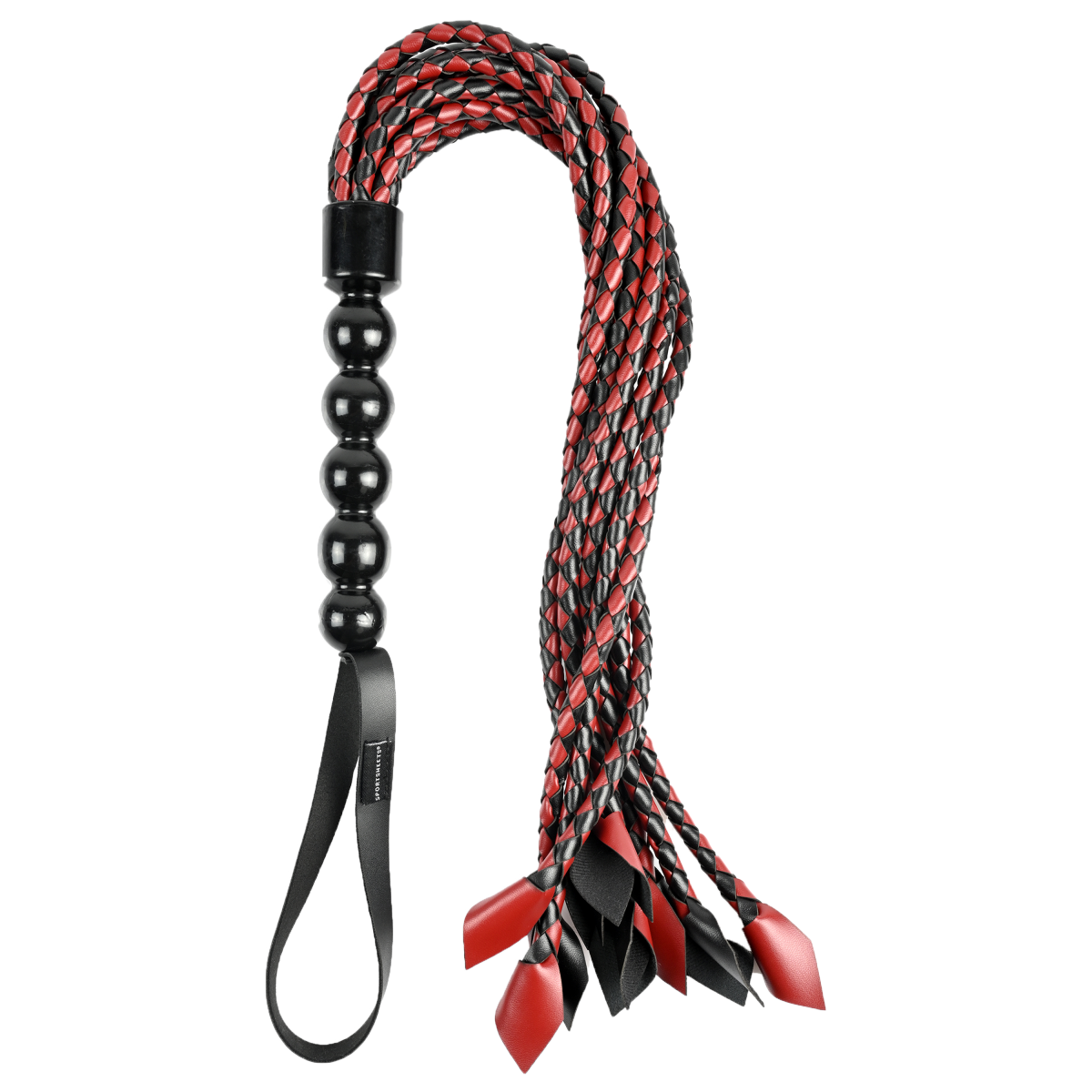 Saffron Braided Flogger Sportsheets - Sklep erotyczny Intymnosc24.pl
