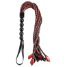 Saffron Braided Flogger Sportsheets - Sklep erotyczny Intymnosc24.pl