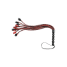 SPORTSHEETS SAFFRON BRAIDED FLOGGER