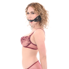 Czarny knebel Sex and Mischief - Sklep erotyczny Intymnosc24.pl