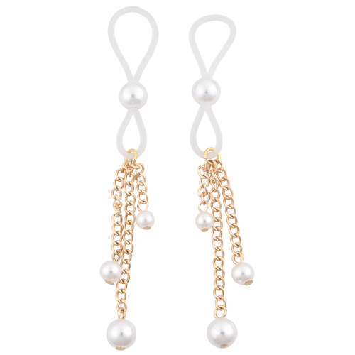 SEX AND MISCHIEF PEARL NIPPLE TIES