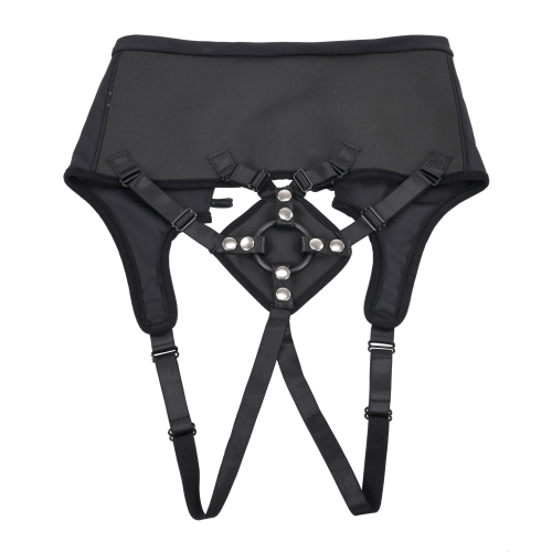 SPORTSHEETS HIGH WAISTED CORSET STRAP ON