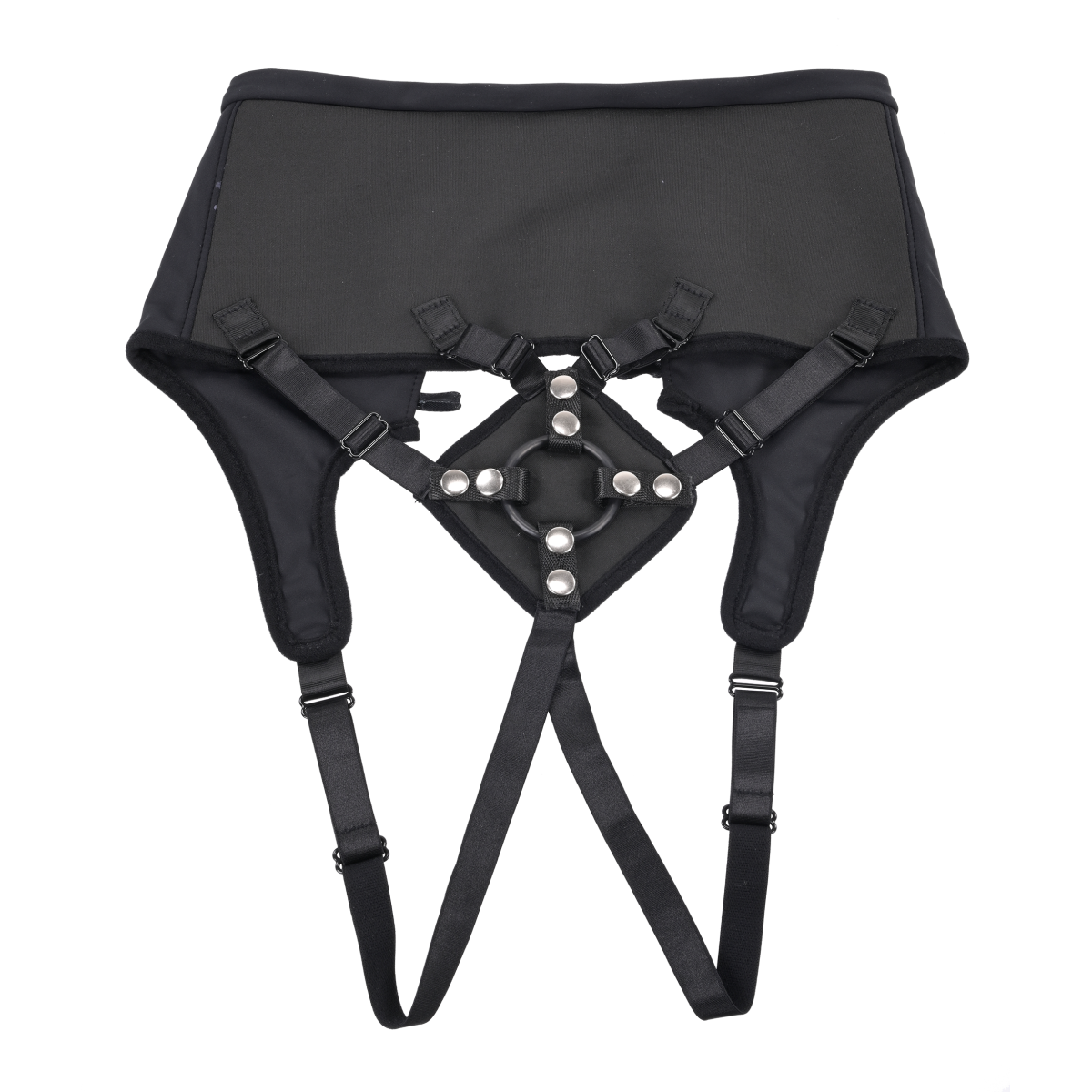 SPORTSHEETS HIGH WAISTED CORSET STRAP ON