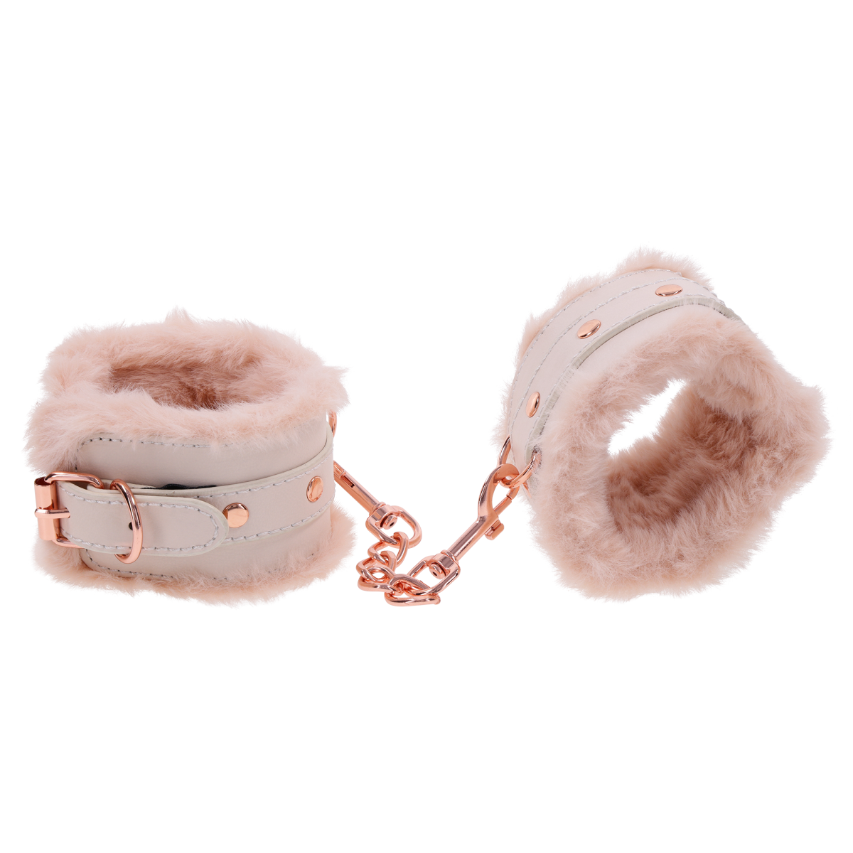PEACHES ‘N CREAME FUR HANDCUFFS