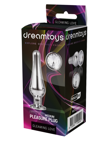 GLEAMING LOVE SILVER PLEASURE PLUG M