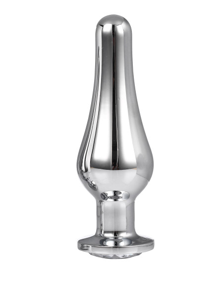 GLEAMING LOVE SILVER PLEASURE PLUG L