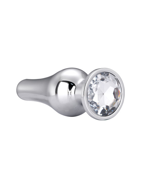 GLEAMING LOVE SILVER PLEASURE PLUG L