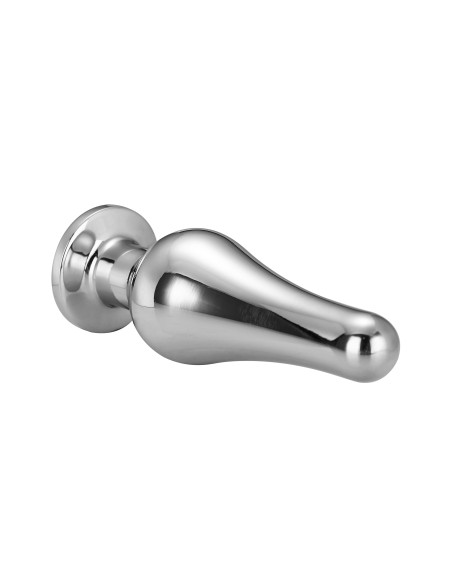 GLEAMING LOVE SILVER PLEASURE PLUG L