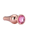 Korek analny Gleaming Love Rose Gold Pleasure Plug S - Sklep erotyczny Intymnosc24.pl