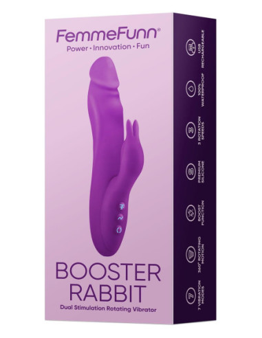 FEMMEFUNN BOOSTER RABBIT PURPLE