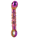 Szklane dildo Glamour Ribbed G-Spot - Sklep erotyczny Intymnosc24.pl