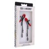 SPORTSHEETS EX'S AND OH'S NIPPLE CLAMPS