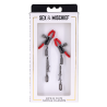 SPORTSHEETS EX'S AND OH'S NIPPLE CLAMPS