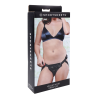 SPORTSHEETS VELVET NOIR STRAP ON