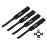 SPORTSHEETS 5 PIECE HOG TIE & CUFF SETT