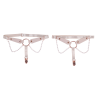 PEACHES 'N CREAME PEARL GARTERS