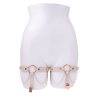 PEACHES 'N CREAME PEARL GARTERS