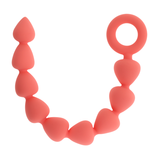 PEACHES 'N CREAME SILICONE ANAL BEADS