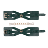SPORTSHEETS INDICA CUTOUT CUFFS