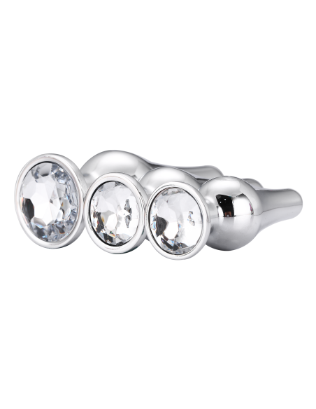 GLEAMING LOVE PLEASURE SET SILVER