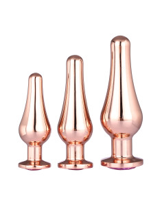 GLEAMING LOVE PLEASURE SET ROSE GOLD