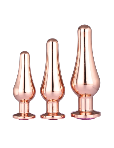 GLEAMING LOVE PLEASURE SET ROSE GOLD