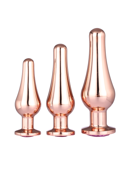 GLEAMING LOVE PLEASURE SET ROSE GOLD